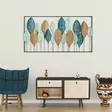 Väggdekor Metall Wallity Bilge Flerfärgad Metall 115x3x60 cm - Dekorationer, prydnadsföremål - 8683742001645 - 3
