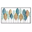 Väggdekor Metall Wallity Bilge Flerfärgad Metall 115x3x60 cm - Dekorationer, prydnadsföremål - 8683742001645 - 1