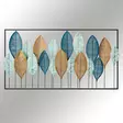 Väggdekor Metall Wallity Bilge Flerfärgad Metall 115x3x60 cm - Dekorationer, prydnadsföremål - 8683742001645 - 7