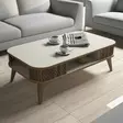 Soffbord Hanah Home Eylül Cream Spånskiva 105x34,6x60 cm - Soffbord - 8681875207675 - 4
