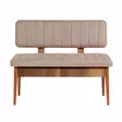 Bänk Hanah Home Vina Valnöt Spånskiva 110x85x40 cm - Byråer och skåp - 8682870773905 - 1