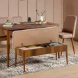Bänk Hanah Home Vina Valnöt Spånskiva 110x85x40 cm - Byråer och skåp - 8682870773905 - 2