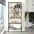 Bokhylla Hanah Home Vs4 Cga Brun Grå Antracit Spånskiva Metall 75,5x160,8x44,5 cm - Bokhyllor - 8683342510905 - 5