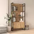 Bokhylla Hanah Home Ml6A Furu Spånskiva 90x180x34 cm - Bokhyllor - 8683342772105 - 2