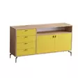 Konsolbord Hanah Home Liora Ek Spånskiva 140x86x40 cm - Byråer och skåp - 8682870658615 - 1
