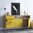 Konsolbord Hanah Home Liora Ek Spånskiva 140x86x40 cm - Byråer och skåp - 8682870658615 - 3