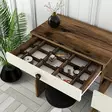 Sminkbord Hanah Home Lizbon 547 Valnöt Spånskiva 124x84,7x40 cm - Toalettbord - 8683743327225 - 6
