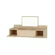 Sminkbord Hanah Home Zakkum Safir Ek Spånskiva 100x33x39,1 cm - Toalettbord - 8682870728585 - 4