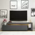 TV-bänk Hanah Home Beliz Antracit Spånskiva 192x53x37 cm - TV-bänkar - 8683342170505 - 3