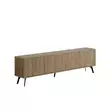 TV-bänk Hanah Home Dune Hitit Spånskiva 180x50x29,6 cm - TV-bänkar - 8684283133925 - 1