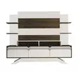 TV-bänk Hanah Home Delpi Valnöt Spånskiva 180x148,6x29,5 cm - TV-bänkar - 8681875445015 - 1