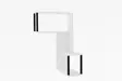 Vägghylla Hanah Home Lecco Vit Spånskiva 84x52x20 cm - Vägghyllor - 8683342397865 - 5