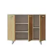 Förvaringsskåp Hanah Home Piffa Ek Spånskiva 100x82x35 cm - Skåp och byråer - 8681875179125 - 1
