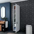 Förvaringsskåp Hanah Home JE111 Vit Spånskiva 40x198,6x40 cm - Skåp och byråer - 8684282480945 - 12