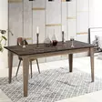 Matbord Hanah Home Lorenz Valnöt Svart Spånskiva 180x76,8x90 cm - Matbord - 8681875670455 - 2