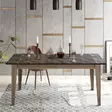 Matbord Hanah Home Lorenz Valnöt Svart Spånskiva 180x76,8x90 cm - Matbord - 8681875670455 - 3