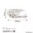 Väggdekor Metall Wallity Flerfärgad Metall 100x45x4 cm - Dekorationer, prydnadsföremål - 8683743851485 - 7