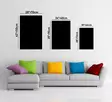 Glastavla Wallity Flerfärgad Glas 46x72 cm - Tavlor och ramar - 8683742946595 - 8