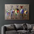 Glastavla Wallity Flerfärgad Glas 70x110 cm - Tavlor och ramar - 8684282913795 - 2