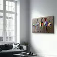 Glastavla Wallity Flerfärgad Glas 70x110 cm - Tavlor och ramar - 8684282913795 - 5