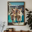 Inramad MDF-tavla Wallity Flerfärgad MDF 35x47 cm - Tavlor och ramar - 8684282847045 - 1