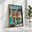 Inramad MDF-tavla Wallity Flerfärgad MDF 35x47 cm - Tavlor och ramar - 8684282847045 - 3