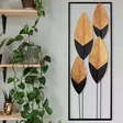 Väggdekor Metall Wallity Asil Flerfärgad Metall 32x5x90 cm - Dekorationer, prydnadsföremål - 8683342388955 - 4