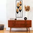 Väggdekor Metall Wallity Asil Flerfärgad Metall 32x5x90 cm - Dekorationer, prydnadsföremål - 8683342388955 - 5