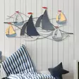 Väggdekor Metall Wallity Hizir Flerfärgad Metall 123x60 cm - Dekorationer, prydnadsföremål - 8683743098095 - 2