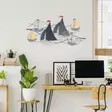 Väggdekor Metall Wallity Hizir Flerfärgad Metall 123x60 cm - Dekorationer, prydnadsföremål - 8683743098095 - 4