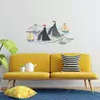 Väggdekor Metall Wallity Hizir Flerfärgad Metall 123x60 cm - Dekorationer, prydnadsföremål - 8683743098095 - 5