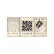 Inramad MDF-tavla Wallity Flerfärgad MDF 50x70 cm 3 Delar - Tavlor och ramar - 8684282976585 - 1