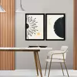 Inramad MDF-tavla Wallity Flerfärgad MDF 38x53 cm 2 Delar - Tavlor och ramar - 8684283327065 - 3