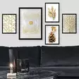 Inramad MDF-tavla Wallity Flerfärgad MDF 24x29 cm 34x44 cm 5 Delar - Tavlor och ramar - 8682870012165 - 2