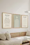 MDF-tavla Wallity Flerfärgad MDF 33x48 cm 3 Delar - Tavlor och ramar - 8684283200955 - 2