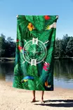 Strandhandduk Mijölnir Flerfärgad Mikrofilament 70x130 cm - Handdukar - 8684282665625 - 3