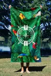 Strandhandduk Mijölnir Flerfärgad Mikrofilament 70x130 cm - Handdukar - 8684282665625 - 2