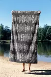 Strandhandduk Mijölnir Flerfärgad Mikrofilament 70% Polyester 30% Polyamid 90x150 cm - Handdukar - 8684282666295 - 3