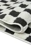 Matta Conceptum Jung 7185 Svart Polyester 80x150 cm - Små mattor och gångmattor - 8684282264095 - 4