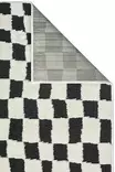Matta Conceptum Jung 7185 Svart Polyester 80x150 cm - Små mattor och gångmattor - 8684282264095 - 5