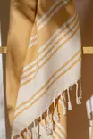 Fouta Mijölnir Mustard 60% Bomull 40% Polyester 90x170 cm - Handdukar - 8684283208135 - 3