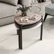 Nestingbord Hanah Home Lenny Multicolor Vit Antracit Valnöt Spånskiva 45x45x45 cm - Bord - 8683742465805 - 4