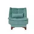 Öronlappsfåtölj Atelier del Sofa Kelebek Havsgrön Tyg 75x85x90 cm - Fåtöljer - 8681875598025 - 1