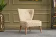 Öronlappsfåtölj Atelier del Sofa Papatya Multicolor Polyester 65x65x80 cm - Fåtöljer - 8682870763265 - 2