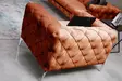 Öronlappsfåtölj Atelier del Sofa Como Orange Polyester 108x90x70 cm - Fåtöljer - 8683342529075 - 4