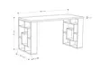 Skrivbord Hanah Home Maze Vit Mörk Ek Spånskiva 140x75x60 cm - Skrivbord - 8681875279405 - 5