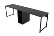 Skrivbord Nordure Twin Study Desk Antracit Spånskiva 240x74x60 cm - Skrivbord - 8684282978565 - 5