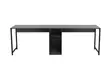 Skrivbord Nordure Twin Study Desk Antracit Spånskiva 240x74x60 cm - Skrivbord - 8684282978565 - 1