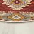 Matta Conceptum Woopamuk500 Orange Bomull Polyester 110x110 cm - Runda mattor - 8683743683475 - 4