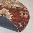 Matta Conceptum Woopamuk500 Orange Bomull Polyester 110x110 cm - Runda mattor - 8683743683475 - 5